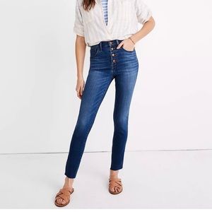 Madewell 10” High Rise Skinny Crop 26